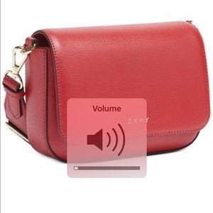 DKNY leather crossbody purse.